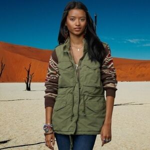 Ralph Lauren Denim & Supply Anorak Jacket SM Green